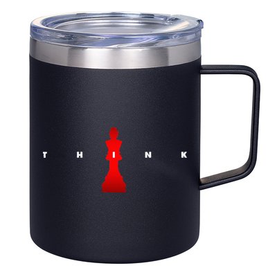 Chess Player 12oz Stainless Steel Coffee Mug