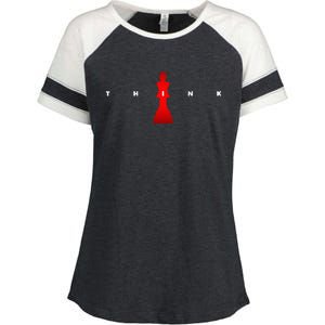 Chess Player Enza Ladies Jersey Colorblock Tee