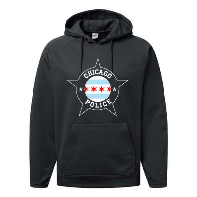 Chicago Police Cpd Performance Fleece Hoodie