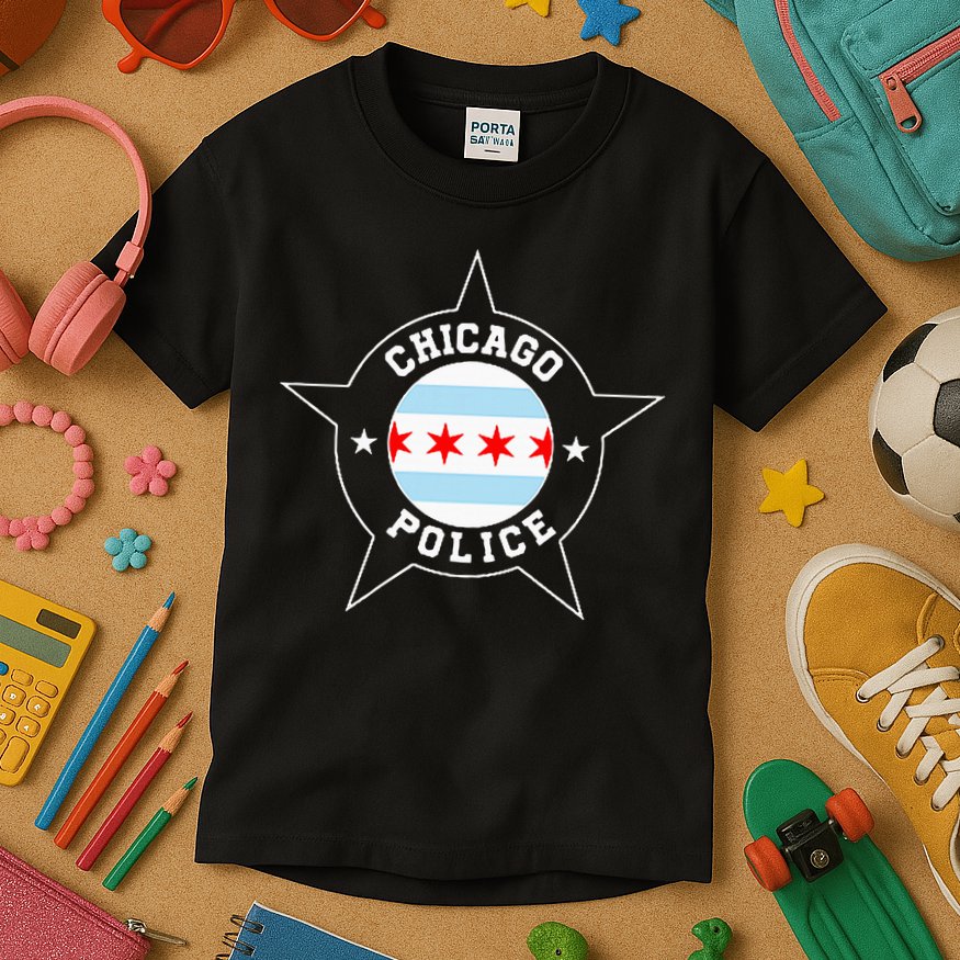 Chicago Police Cpd Kids T-Shirt