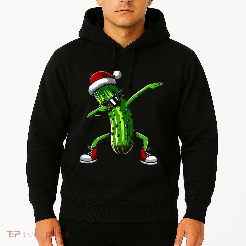 Christmas Pickle Cucumber Lovers Funny Cucumber Hoodie
