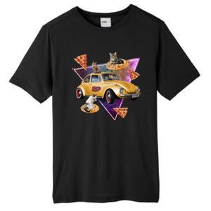 Cat Pizza Car Galaxy Tall Fusion ChromaSoft Performance T-Shirt