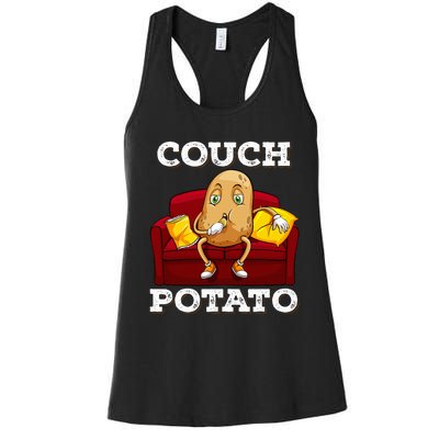 Couch Potato Women's Racerback Tank