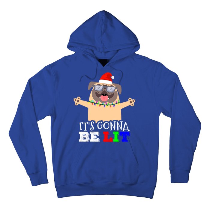 Cute Pugs Christmas Tree Funny Pug Lover Christmas Great Gift Hoodie