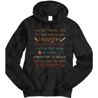 Childcare Provider Children Funny Child Care Daycare Tie Dye Hoodie