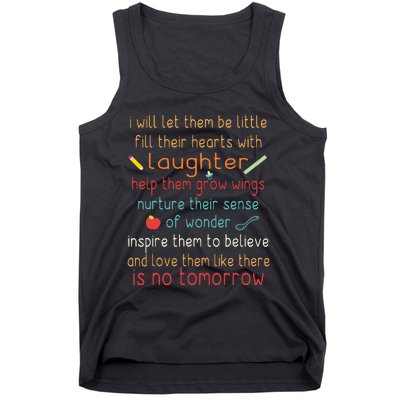 Childcare Provider Children Funny Child Care Daycare Tank Top