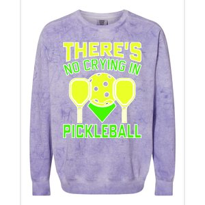 Cool Pickleball Colorblast Crewneck Sweatshirt