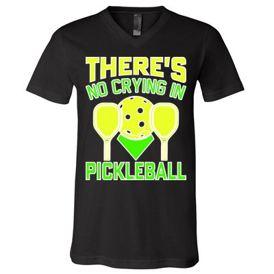 Cool Pickleball V-Neck T-Shirt
