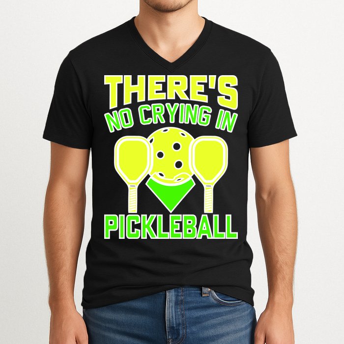 Cool Pickleball V-Neck T-Shirt
