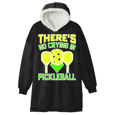 Cool Pickleball Hooded Wearable Blanket