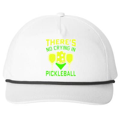 Cool Pickleball Snapback Five-Panel Rope Hat