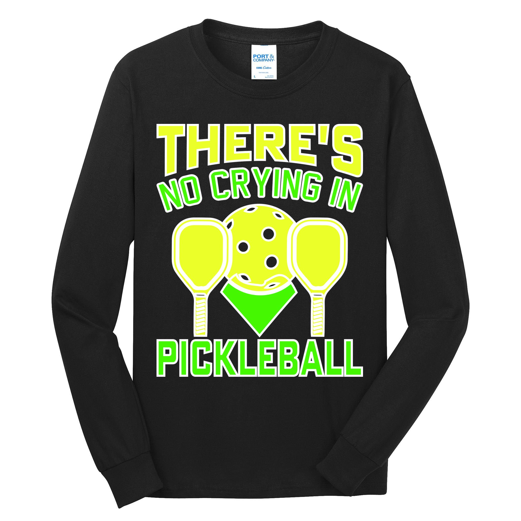 Cool Pickleball Tall Long Sleeve T-Shirt