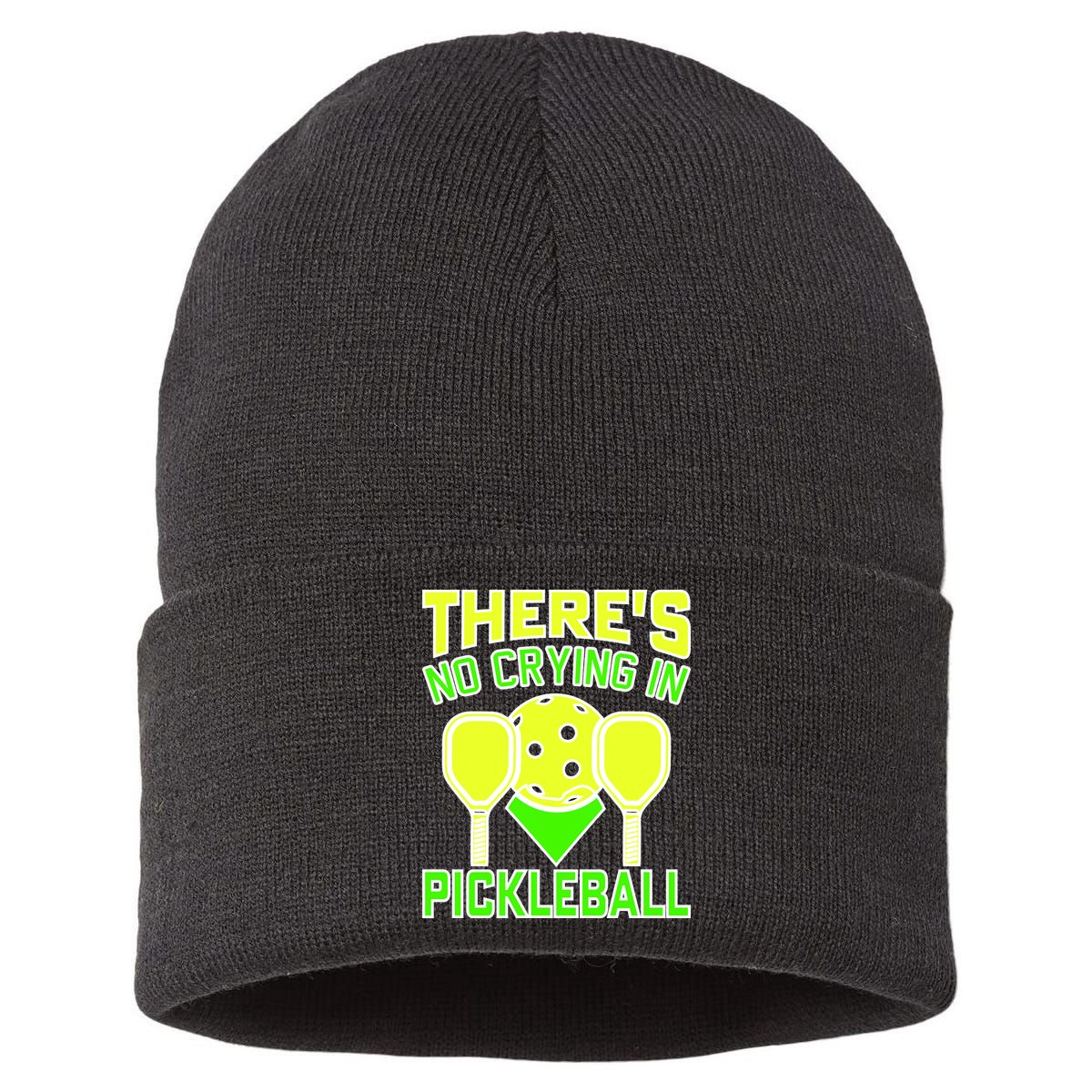 Cool Pickleball Sustainable Knit Beanie