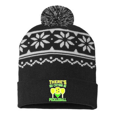 Cool Pickleball USA-Made Snowflake Beanie