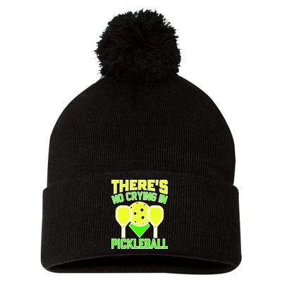 Cool Pickleball Pom Pom 12in Knit Beanie