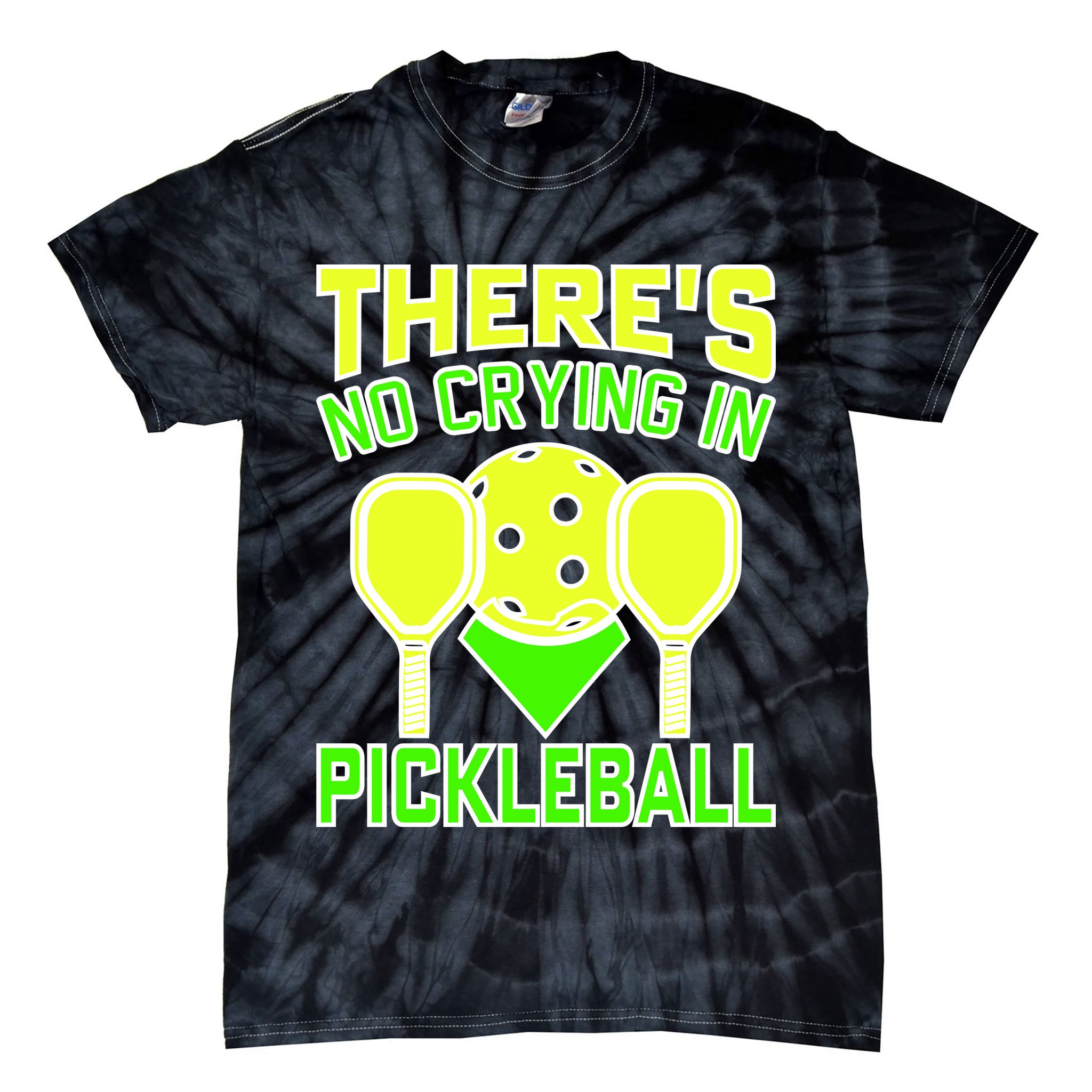 Cool Pickleball Tie-Dye T-Shirt
