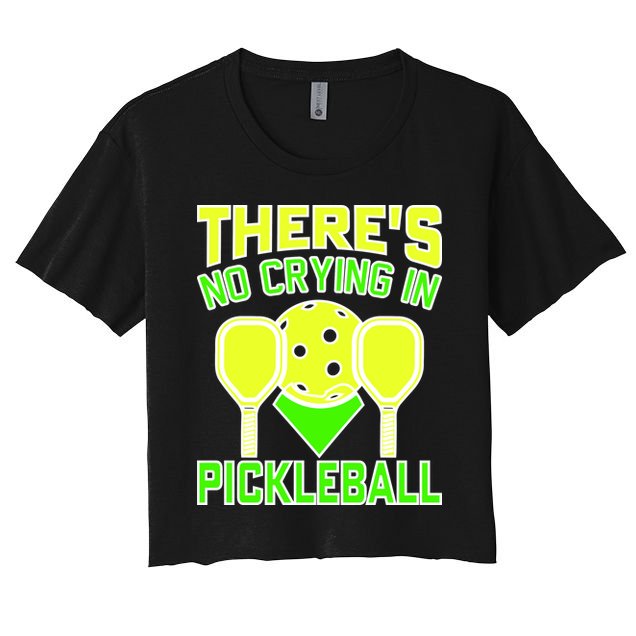 Cool Pickleball Crop Top