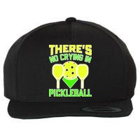 Cool Pickleball Wool Snapback Cap