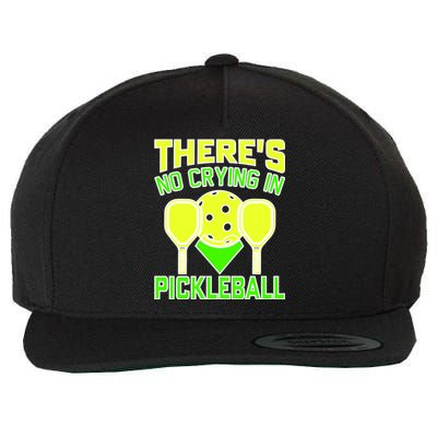 Cool Pickleball Wool Snapback Cap