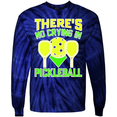 Cool Pickleball Tie-Dye Long Sleeve Shirt