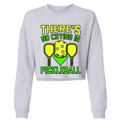 Cool Pickleball Cropped Pullover Crew