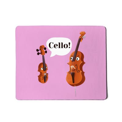 Cello Player Cellist Orchestra Musician Classical Music Mousepad