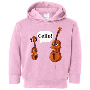 Cello Player Cellist Orchestra Musician Classical Music Toddler Hoodie