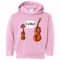 Cello Player Cellist Orchestra Musician Classical Music Toddler Hoodie