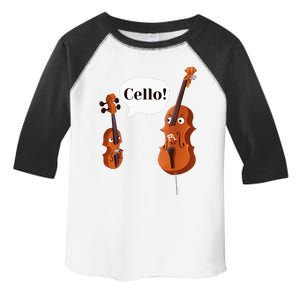 Cello Player Cellist Orchestra Musician Classical Music Toddler Fine Jersey T-Shirt