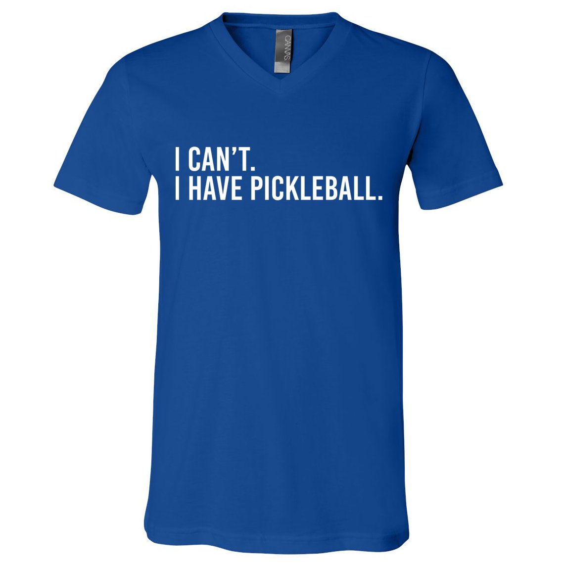 Cool Pickleball Coach With Saying I Can't I Have Pickleball Gift V-Neck T-Shirt