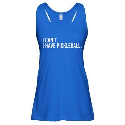 Cool Pickleball Coach With Saying I Can't I Have Pickleball Gift Ladies Essential Flowy Tank