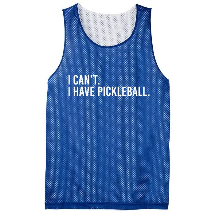 Cool Pickleball Coach With Saying I Can't I Have Pickleball Gift Mesh Reversible Basketball Jersey Tank