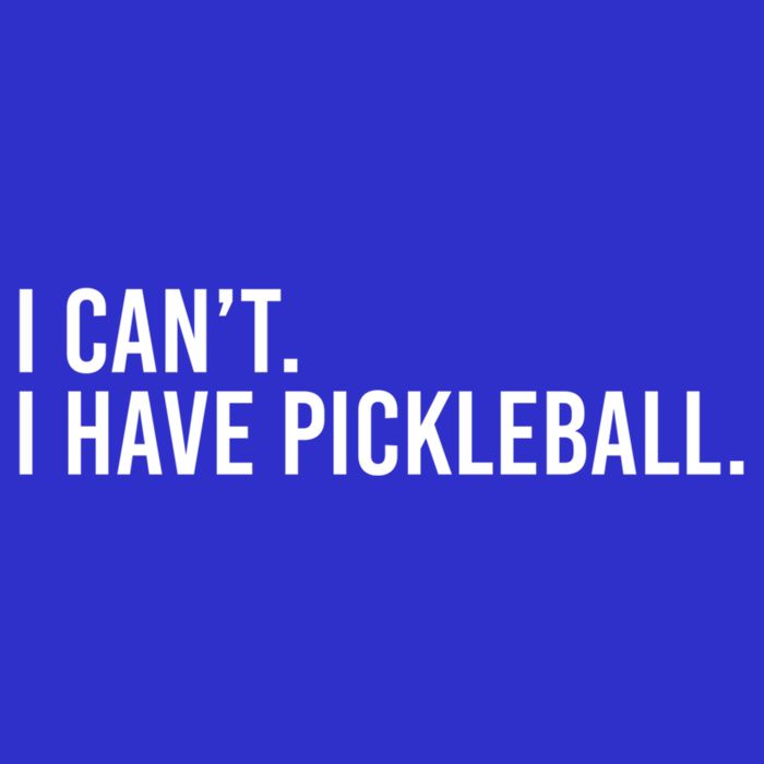 Cool Pickleball Coach With Saying I Can't I Have Pickleball Gift Zip Tote Bag