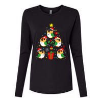 Caique Parrot Christmas Ornament Tree Xmas Mom Dad Bird Gift Womens Cotton Relaxed Long Sleeve T-Shirt