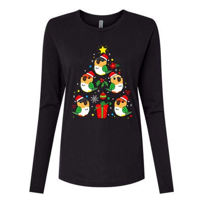 Caique Parrot Christmas Ornament Tree Xmas Mom Dad Bird Gift Womens Cotton Relaxed Long Sleeve T-Shirt