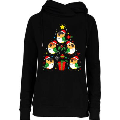 Caique Parrot Christmas Ornament Tree Xmas Mom Dad Bird Gift Womens Funnel Neck Pullover Hood