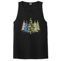 Camo Print Christmas Trees With Camouflage Print Xmas PosiCharge Competitor Tank