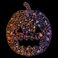 Candy Pumpkin Impact Tech Backpack