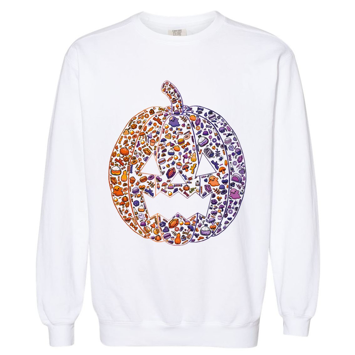 Candy Pumpkin Garment-Dyed Sweatshirt