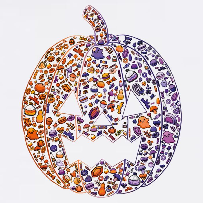 Candy Pumpkin USA-Made Doggie Bandana