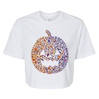 Candy Pumpkin Bella+Canvas Jersey Crop Tee