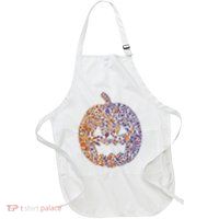 Candy Pumpkin Full-Length Apron With Pockets