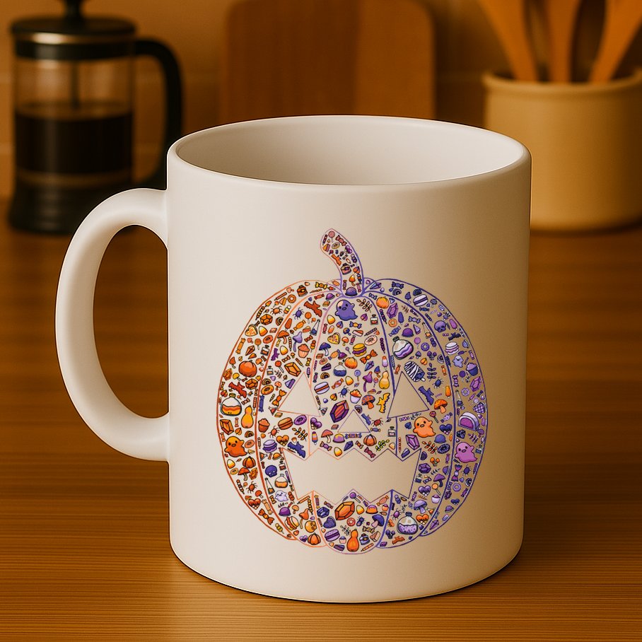 Candy Pumpkin Mug