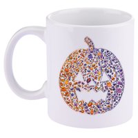 Candy Pumpkin 11oz C Handle Ceramic Mug