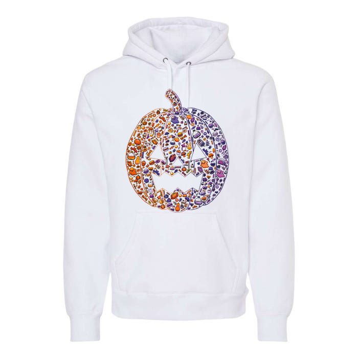 Candy Pumpkin Premium Hoodie