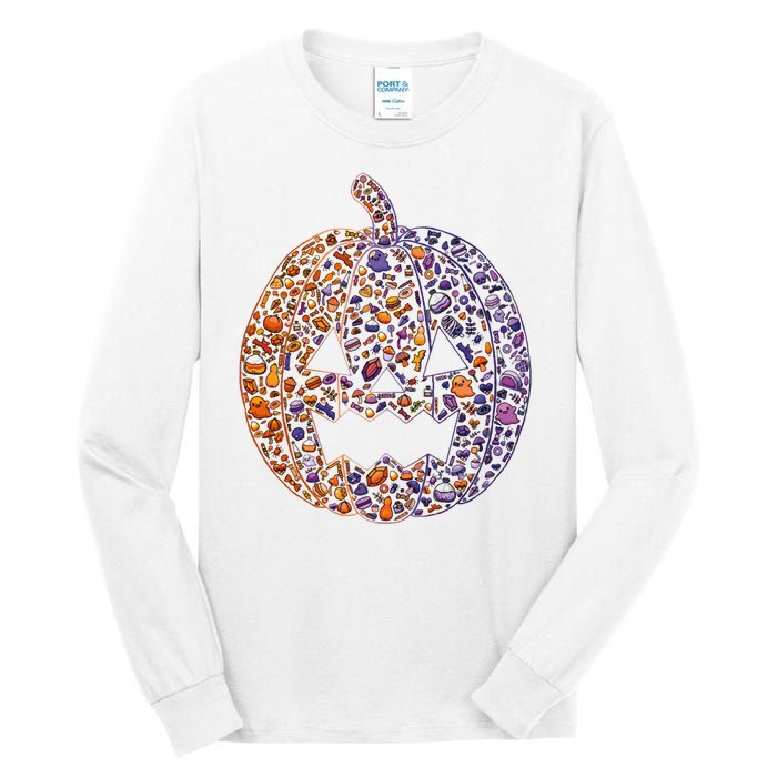 Candy Pumpkin Tall Long Sleeve T-Shirt