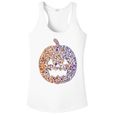 Candy Pumpkin Ladies PosiCharge Competitor Racerback Tank