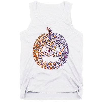 Candy Pumpkin Tank Top