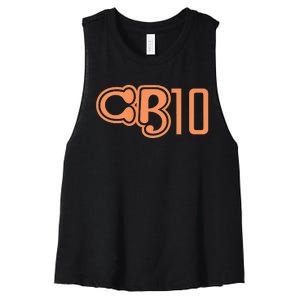 CB10 Premium Women's Racerback Cropped Tank