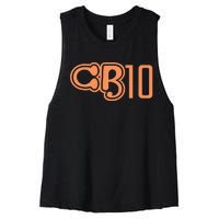 CB10 Premium Women's Racerback Cropped Tank